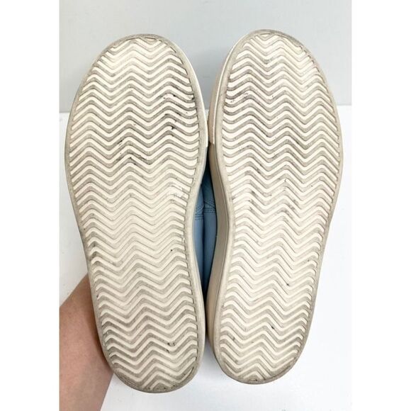 Vince Camuto Slip On Sneakers Platform Leather Casual Blue Shoes Size 7 - Picture 8 of 8